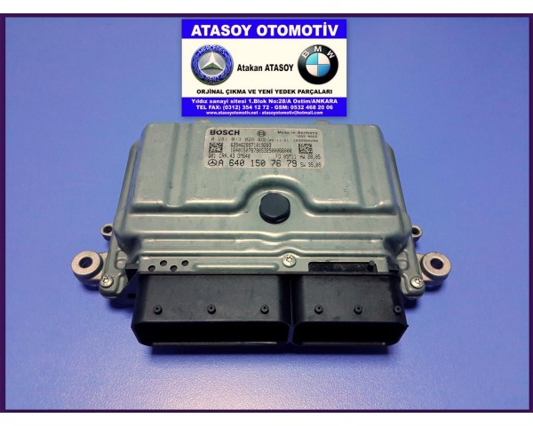 MERCEDES W169 A180CDI MOTOR BEYNİ 6401507679 - 6401501291 BOSCH 0281013026 BOSCH 0281013559 A6401507679 A6401501291 OM640M3